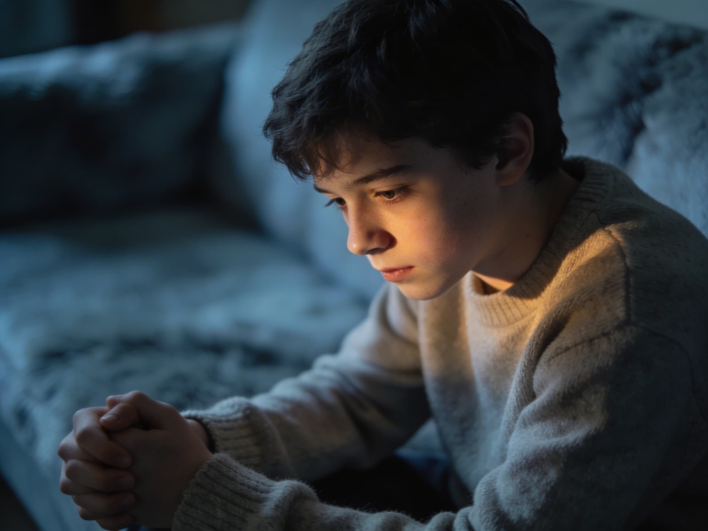 Person struggling with addiction